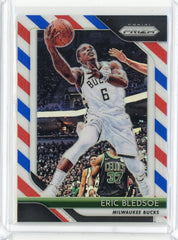 2018-19 Panini Prizm Basketball Eric Bledsoe Red White Blue Prizm Card #256