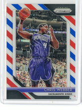 2018-19 Panini Prizm Basketball Chris Webber Red White Blue Prizm Card #165