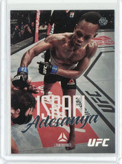 2021 Panini Chronicles UFC Israel Adesanya Luminance Card #60