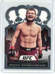 2021 Panini Chronicles UFC Khabib Nurmagomedov Crown Royale Card #16