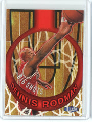 1997-98 Fleer Ultra Basketball Dennis Rodman Big Shots Card #5 of 15