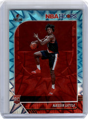 2019 Hoops #220 Nassir Little Teal Explosion