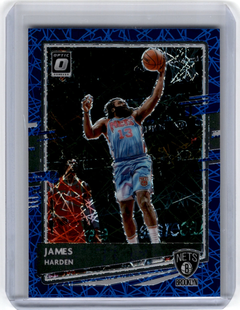 2020 Donruss Optic #134 James Harden Black Velocity