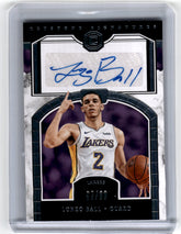 2017 Panini Cornerstones #KS-LBL Lonzo Ball Keystone Signatures