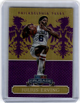 2012 Panini Excalibur Crusade /75 #136 Julius Erving