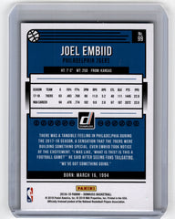 2018 Donruss Optic/99 #99 Joel Embiid Green