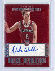 2013-14 Panini Preffered Nate Walton Auto Card #292 /75