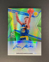 2018-19 Panini Spectra Signatures Sarunas Mariulionis Green /49 #SGSMC