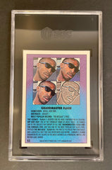 1991 The Rap Pack Grandmaster Flash #43 SGC 10 GEM MINT
