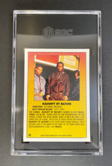 1991 The Rap Pack Naughty by Nature #88 SGC 9.5 MINT+