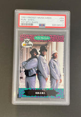 1991 Yo MTV Raps Run DMC Card #50 PSA 7