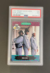 1991 Yo MTV Raps Run DMC Card #50 PSA 7