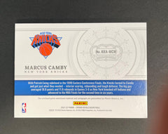 2021-22 Panini Crown Royale Knights Round Table Marcus Camby Patch Auto /99 #KRAMCM
