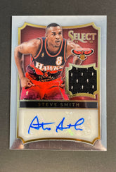 2014-15 Panini Select Steve Smith Patch Auto /199 #31