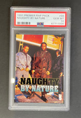 1991 Premier Rap Pack Naughty By Nature PSA 10 GEM MINT