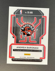 2021-22 Panini Prizm Andrea Bargani Auto #SGABG