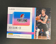 2017-18 Panini Status Zach Collins Patch #REZCL