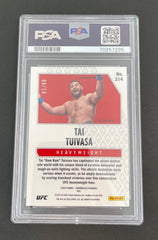 2022 Chronicles UFC Tai Tuivasa Gold #314 PSA 9