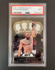2021 Panini Chronicles Crown Royale Conor McGregor #14 PSA 9 MINT