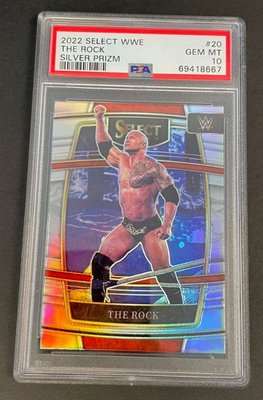 WWE Graded Cards