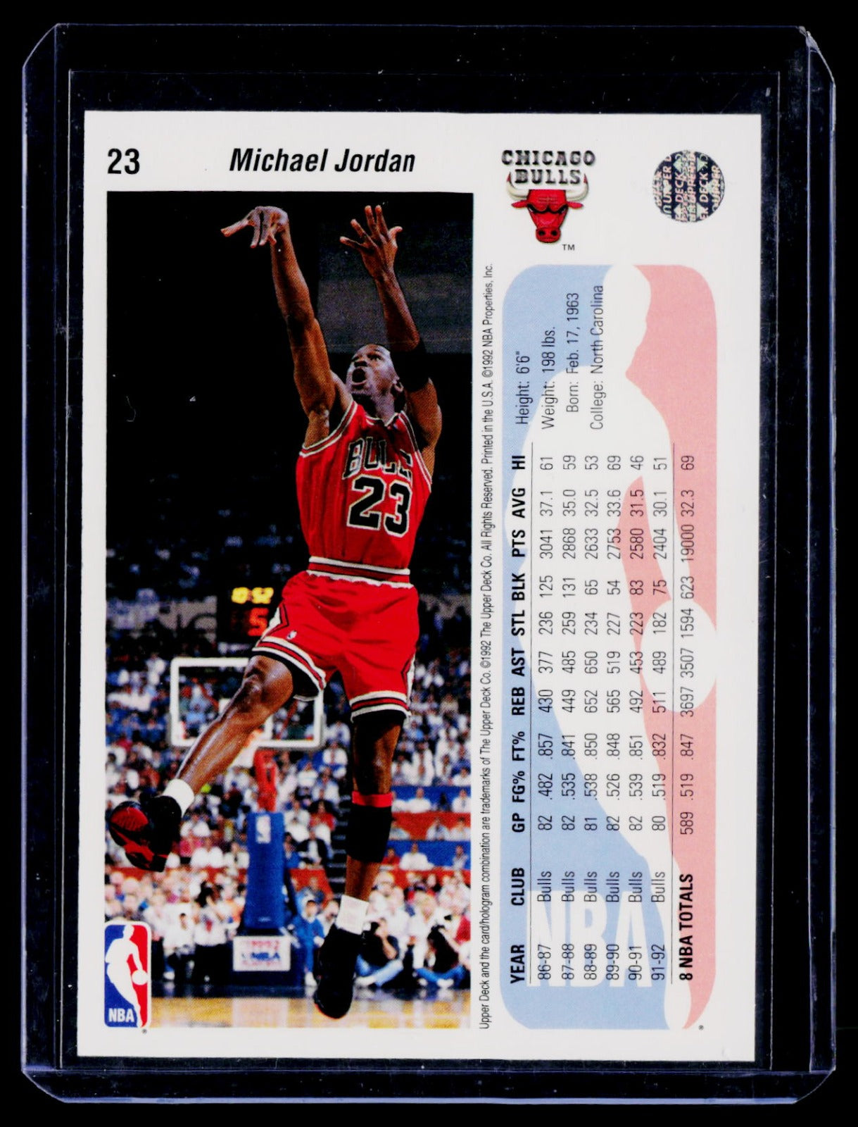 1994-95 Upper Deck - Michael Jordan He's Back Reprints Michael Jordan 23