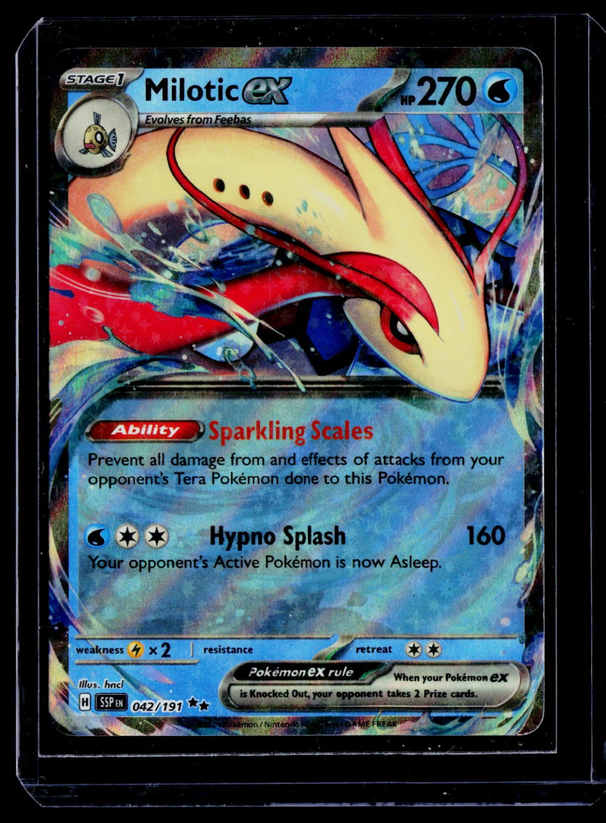 Milotic ex SSP 042/191 Holo NM