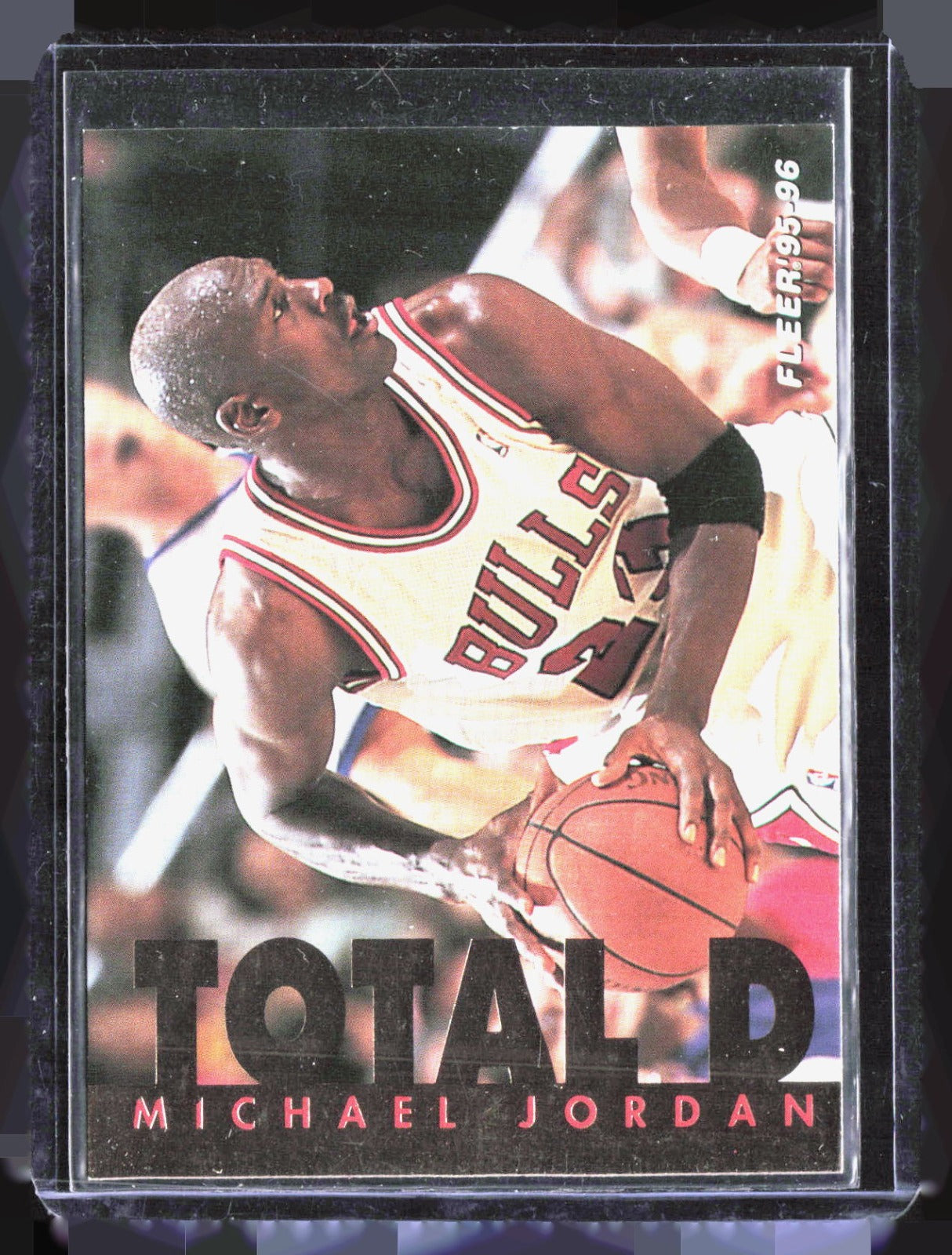 1995-96 Fleer Michael Jordan Total D #3 Chicago Bulls