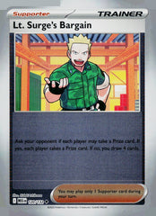 Lt. Surge's Bargain MEG 120/132 Reverse Holo NM