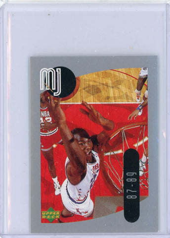 1998 Upper Deck Sticker Michael Jordan 22