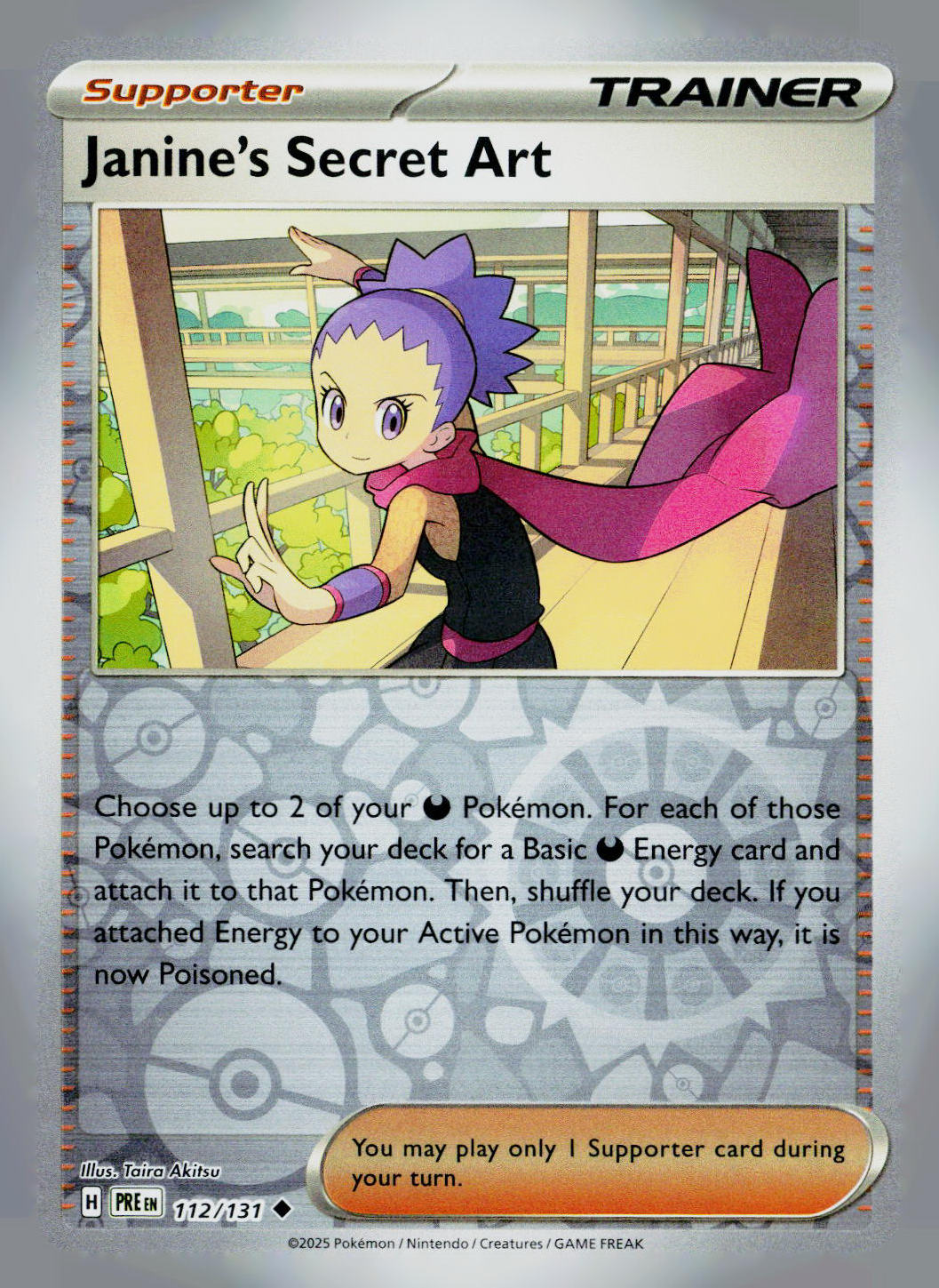 Janine's Secret Art PRE Reverse Holo NM