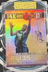 2011-2012 Panini Gold Standard - Vince Carter 14k Autographs /49