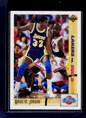 Magic vs. Jordan Upper Deck 34 NM