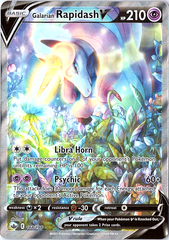 Galarian Rapidash V Ultra Rare SWSH06: Chilling Reign 168/198 NM