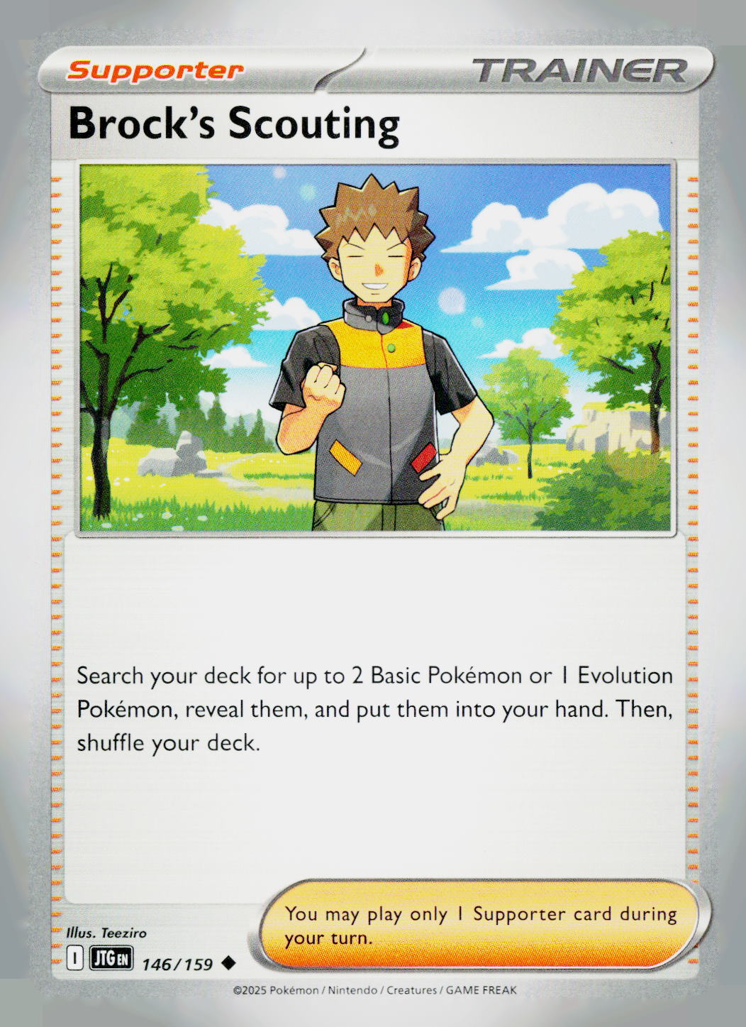 Brock's Scouting JTG 146/159 NM