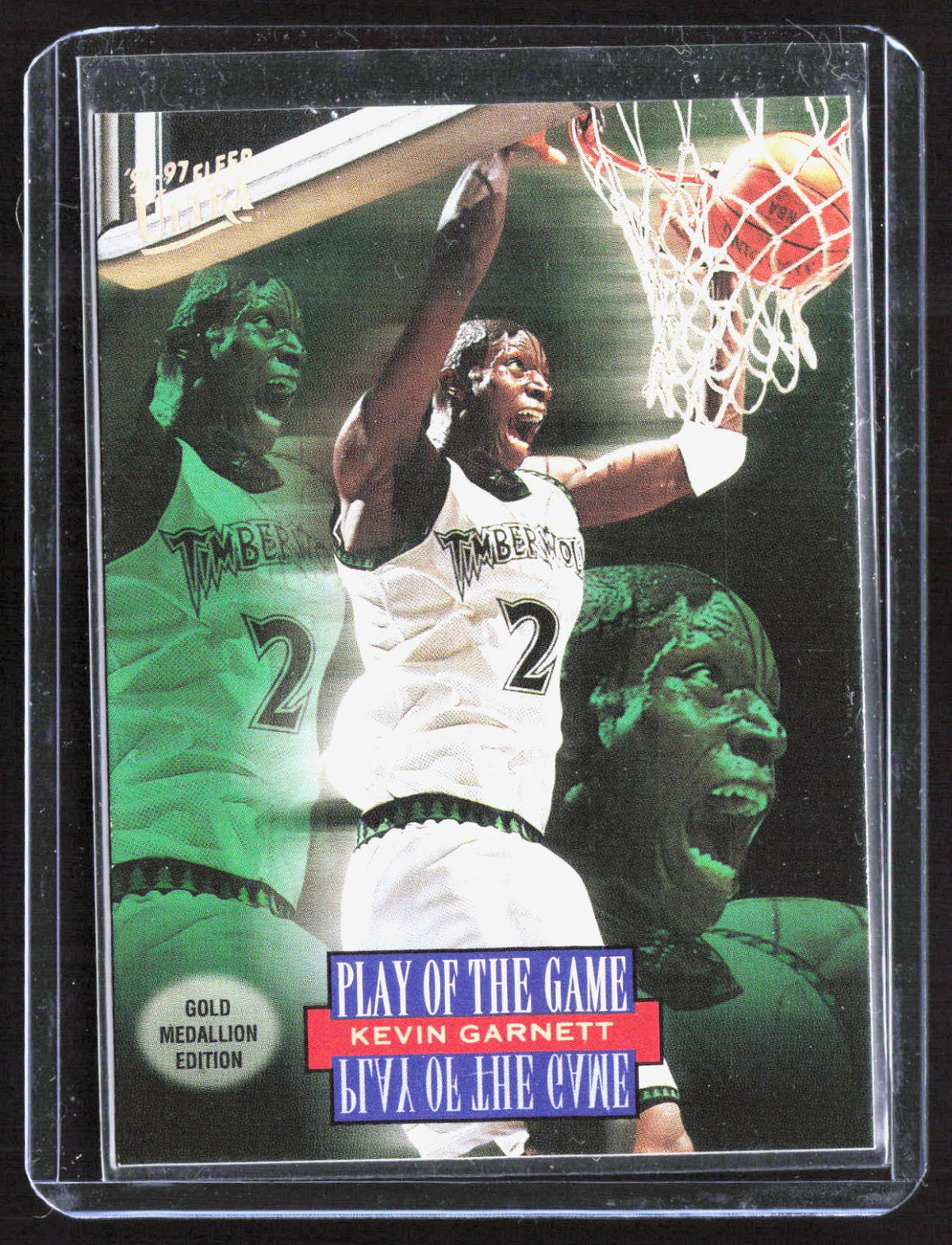 1996-97 Ultra - Gold Medallion Kevin Garnett G-290 Minnesota Timberwolves