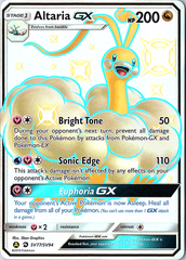 Altaria GX Shiny Holo Rare Hidden Fates: Shiny Vault SV77/SV94 NM