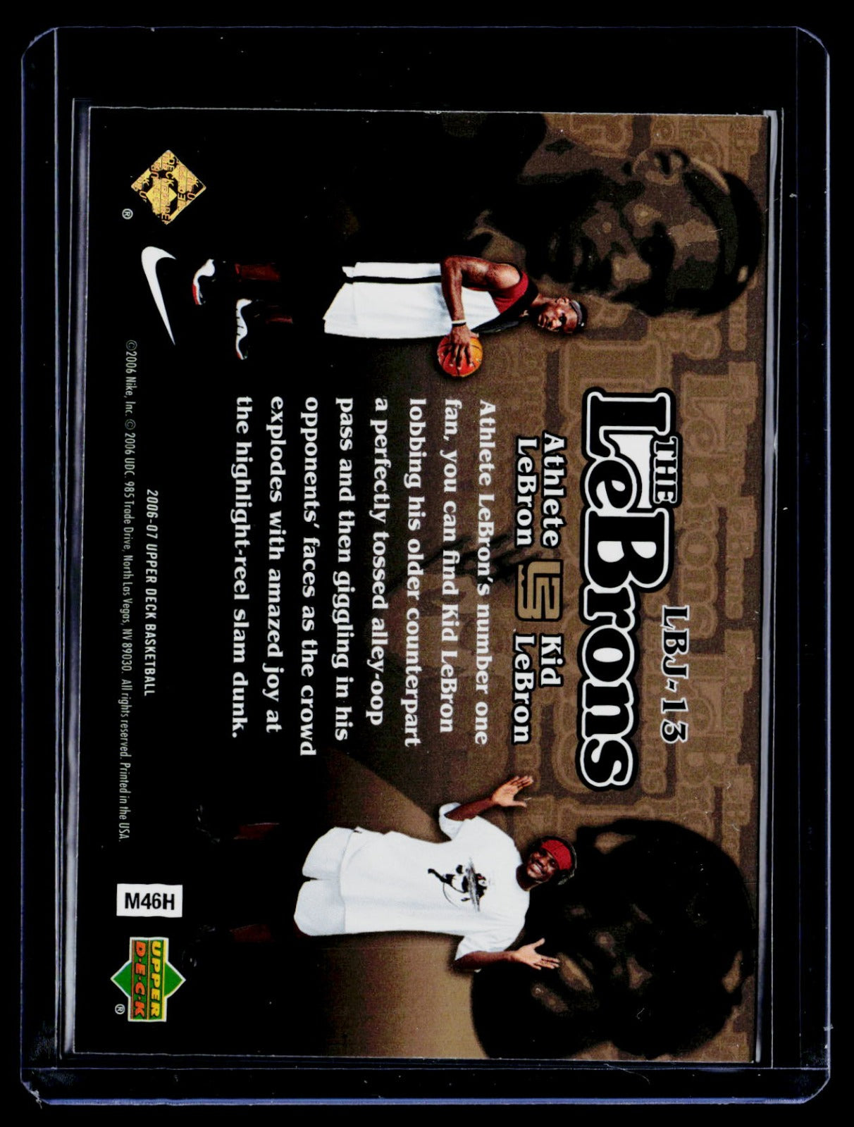 LeBron James Upper Deck - The LeBrons LBJ-13 NM