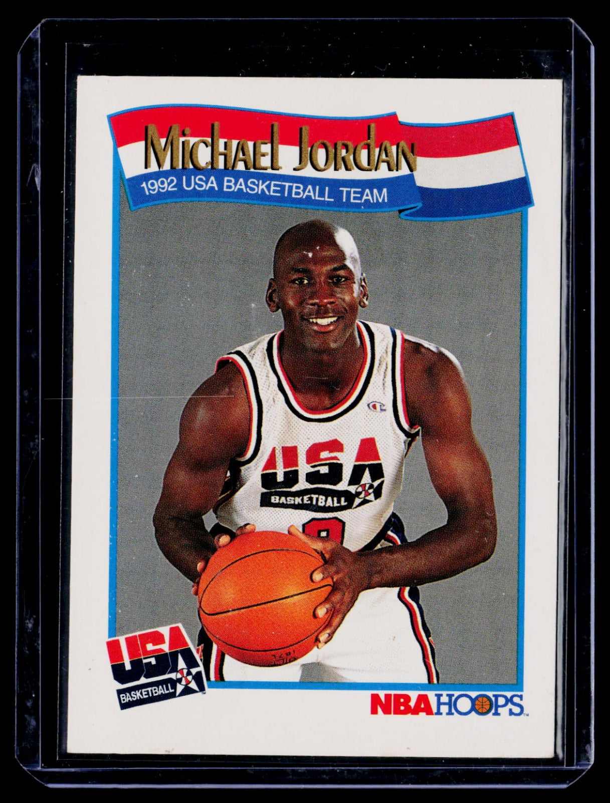 1991-92 Hoops Michael Jordan 579 Basketball USA