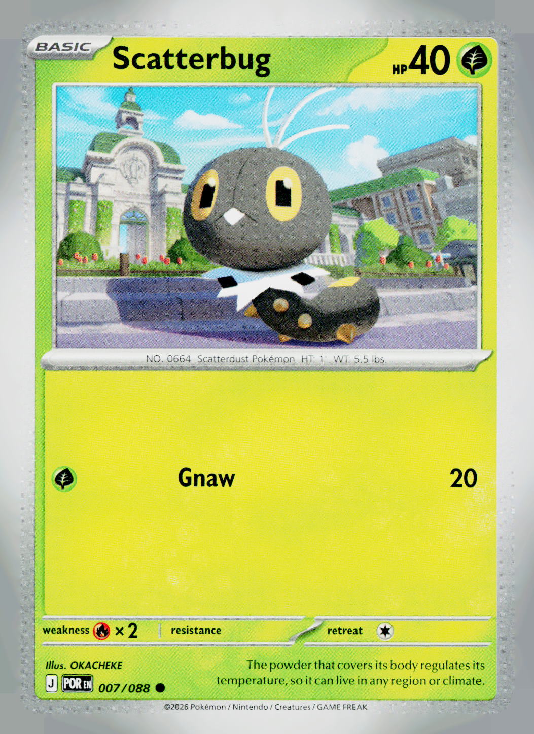 Scatterbug POR 007/088 NM