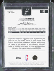 2025-26 Topps Chrome Update Dylan Harper 152 Basketball San Antonio Spurs