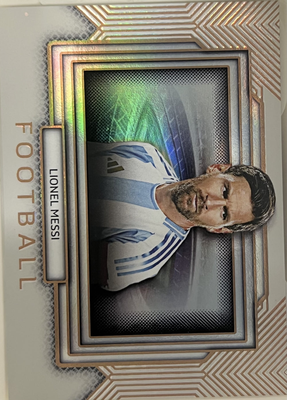 2025 Futera Platinum Football Lionel Messi - BL18 NM
