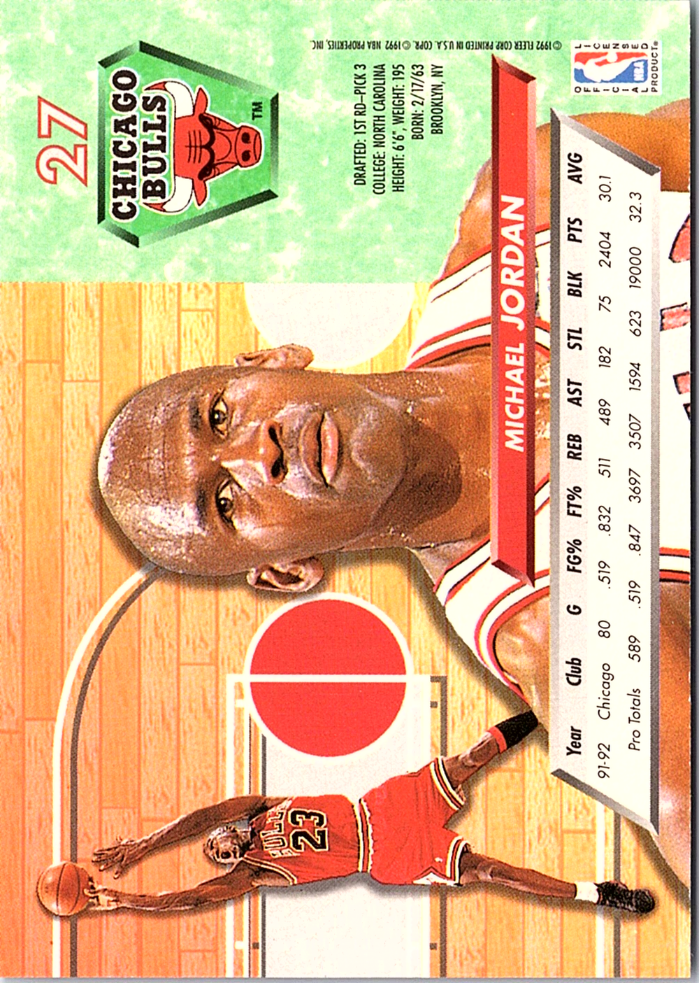 Michael Jordan Ultra 27 NM (Back)