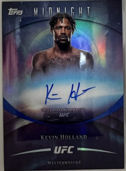 Kevin Holland Topps Midnight UFC - Base Cards Autograph Variation BAV-KH NM