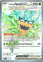 Teal Mask Ogerpon ex Ultra Rare SV: Scarlet & Violet Promo Cards 166 NM