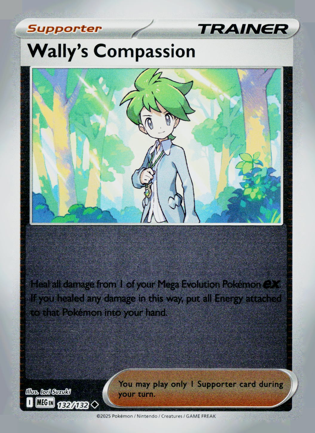 Wally's Compassion MEG 132/132 Reverse Holo NM