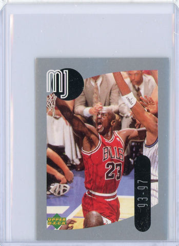 1998 Upper Deck Sticker Michael Jordan 44