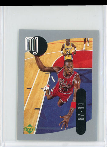 1998 Upper Deck Sticker Michael Jordan 18