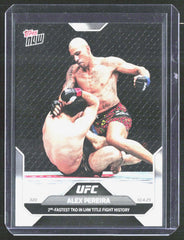 2025 Topps Now UFC Alex Pereira 31 UFC