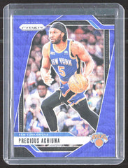 2024-25 Panini Prizm - Prizms Silver Precious Achiuwa 42 Basketball New York Knicks /125