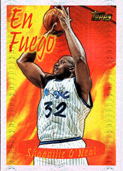 1996-97 Topps - Season's Best Shaquille O'Neal 3 Basketball Orlando Magic